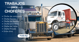 NUEVA CONVOCATORIA - CHOFERES