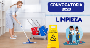 NUEVA CONVOCATORIA - LIMPIEZA