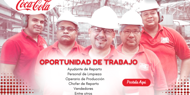 NUEVA CONVOCATORIA - COCA COLA